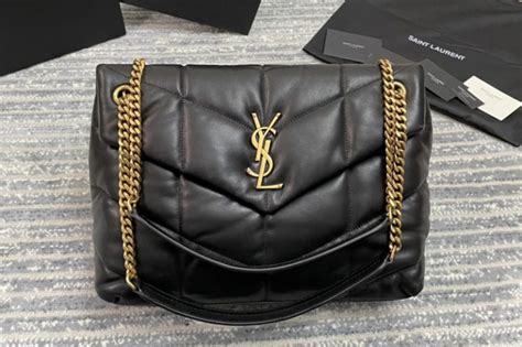 ysl all black loulou puffer replica|ysl loulou bag authentic.